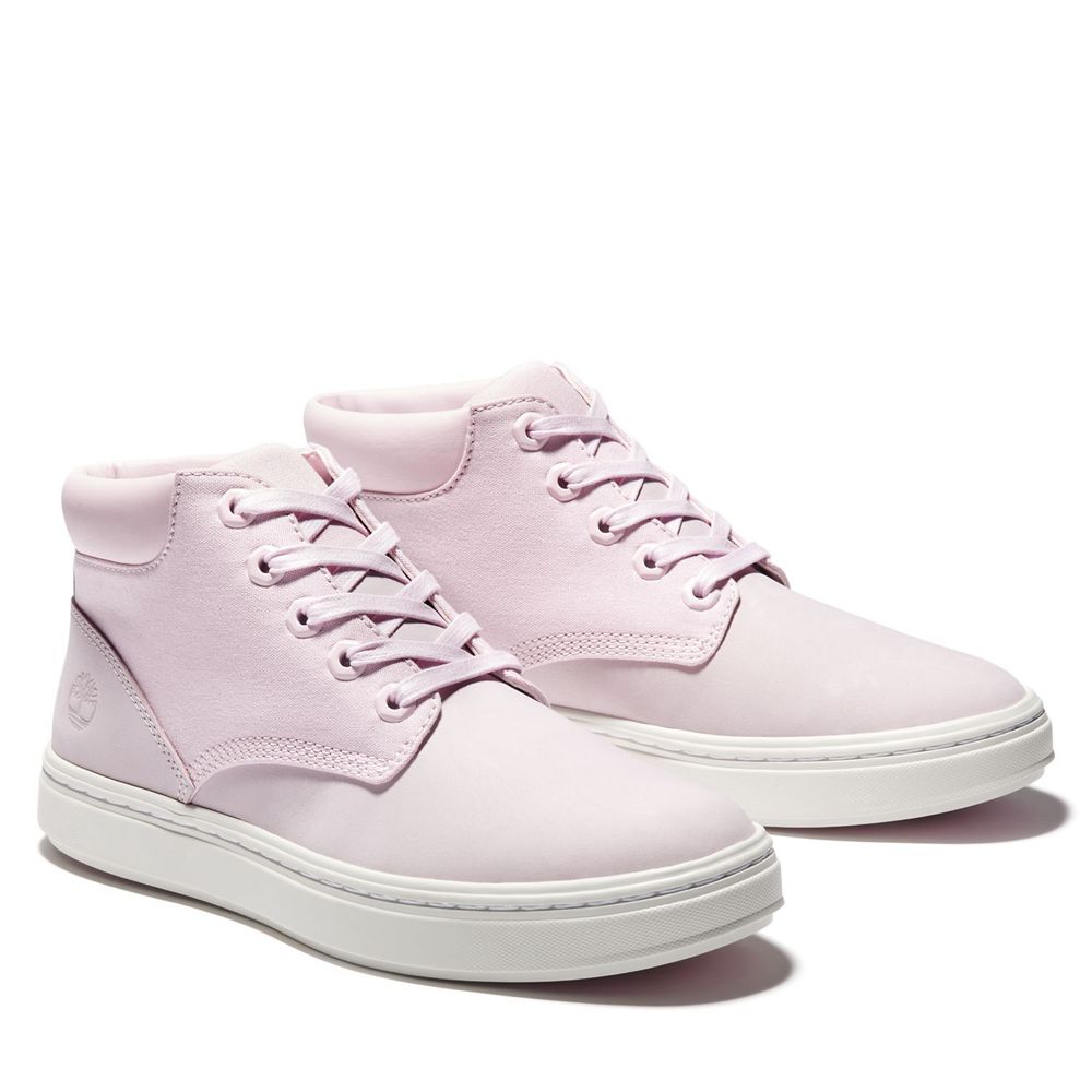 Zapatillas Timberland Mujer Bria High-Top Rosas - Chile IMT-427035